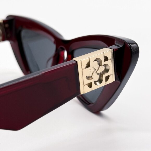 NEW BURBERRY SUNGLASSES RED WOMEN BE4421U 4128/87 BURBERRY BE4421U 412887 main image 5